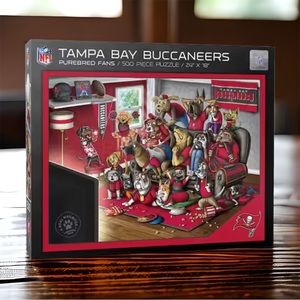 Puzzle NFL Football Tampa Bay Buccaneers puzzle game Dog lovers